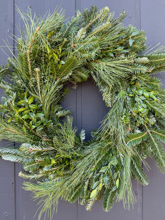 Plain Evergreen Wreath